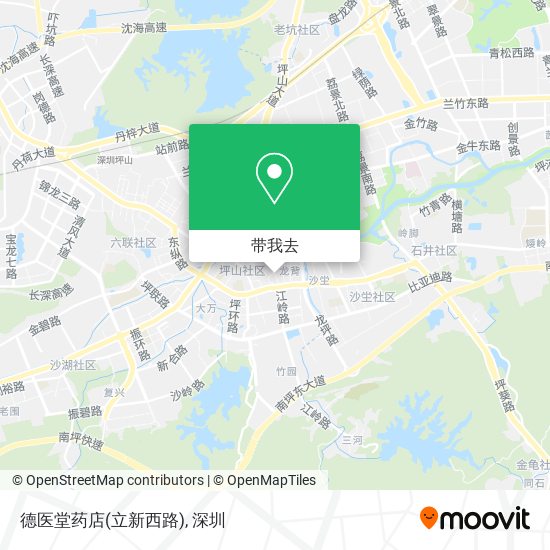 德医堂药店(立新西路)地图
