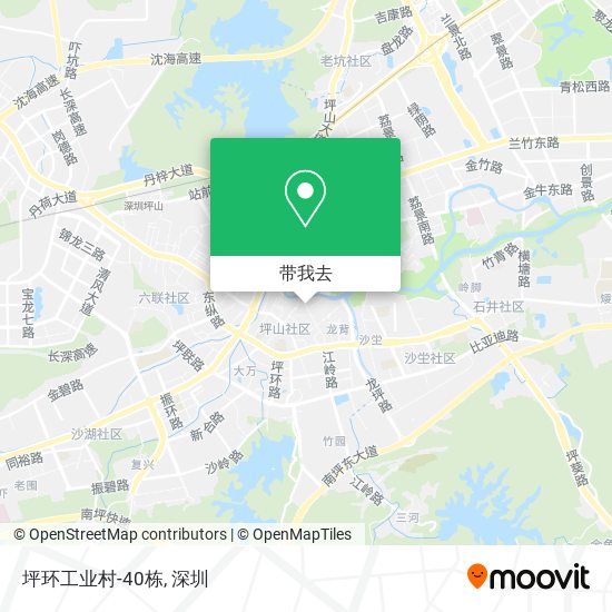 坪环工业村-40栋地图