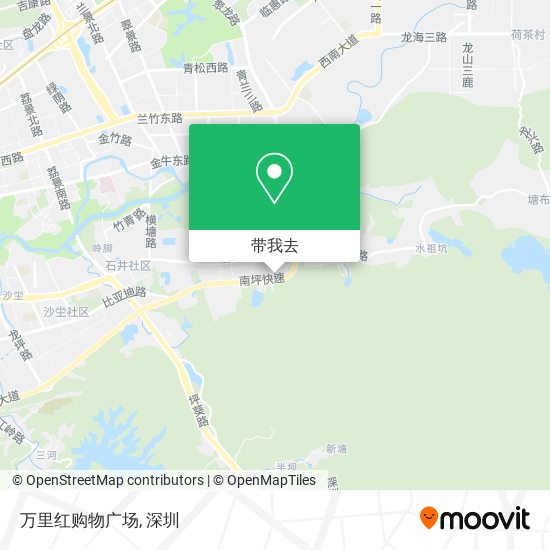 万里红购物广场地图