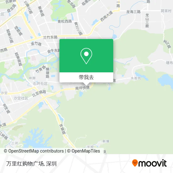 万里红购物广场地图