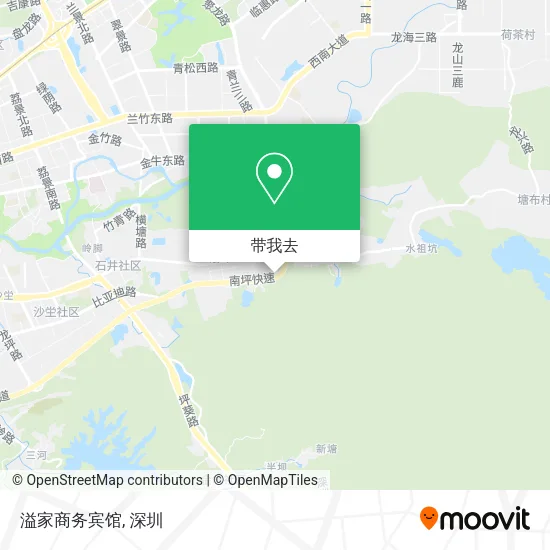 溢家商务宾馆地图