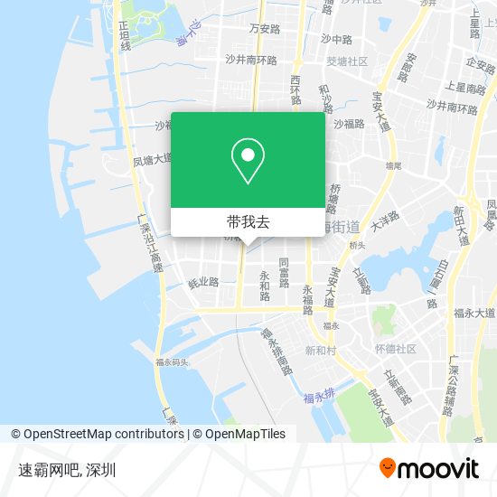 速霸网吧地图