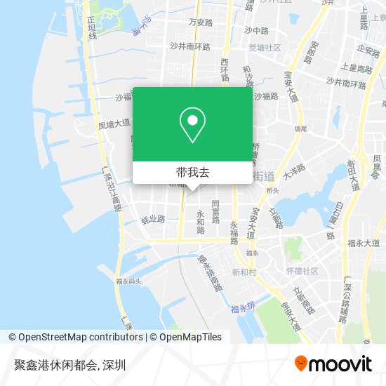 聚鑫港休闲都会地图