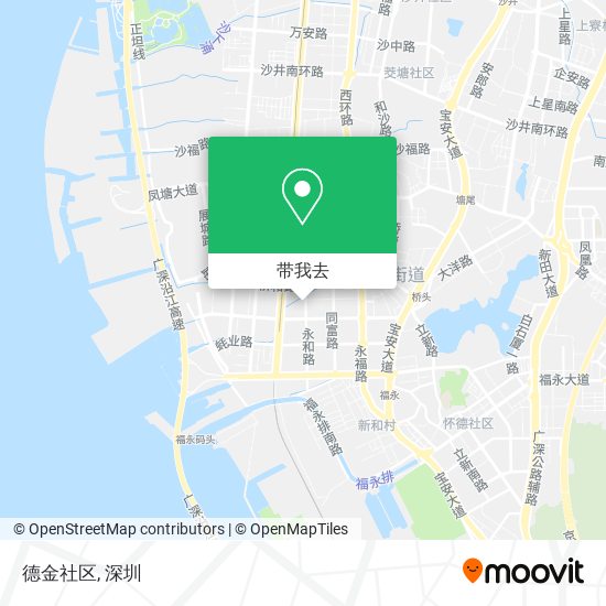 德金社区地图