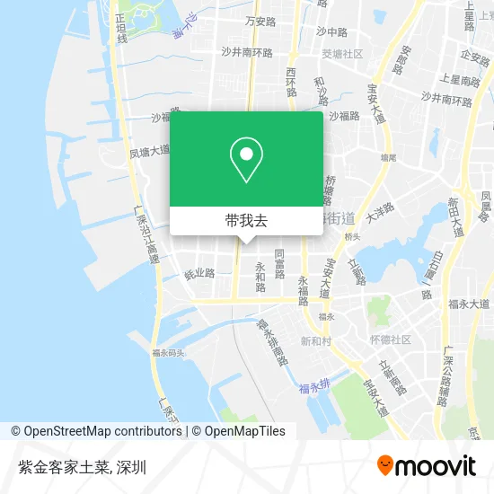 紫金客家土菜地图