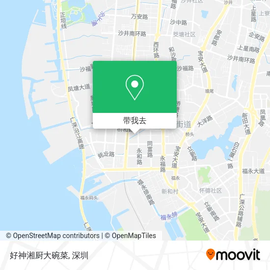 好神湘厨大碗菜地图