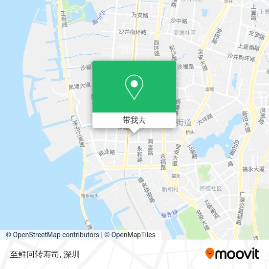 至鲜回转寿司地图