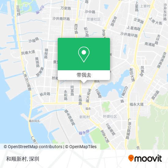 和顺新村地图