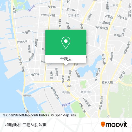 和顺新村-二巷6栋地图
