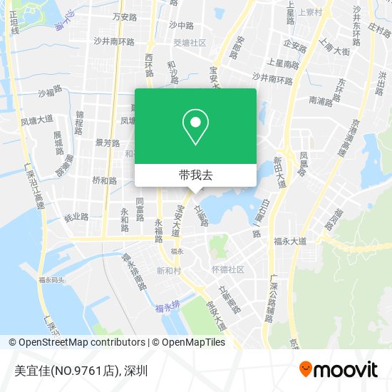 美宜佳(NO.9761店)地图