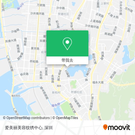 爱美丽美容纹绣中心地图
