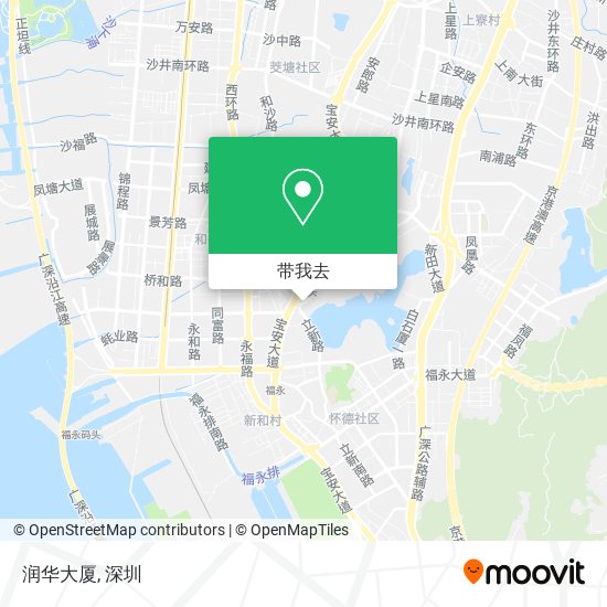润华大厦地图
