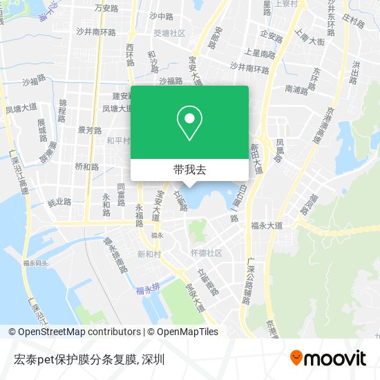 宏泰pet保护膜分条复膜地图