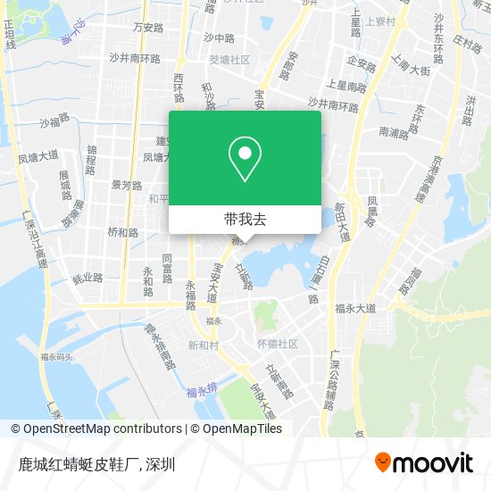 鹿城红蜻蜓皮鞋厂地图