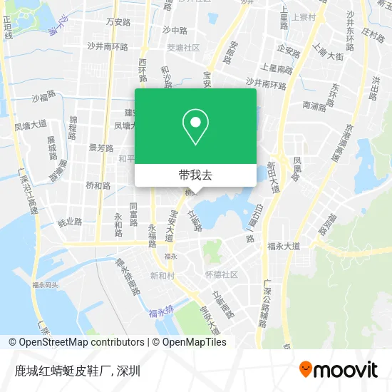 鹿城红蜻蜓皮鞋厂地图