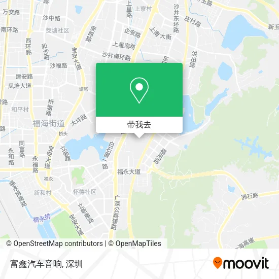 富鑫汽车音响地图