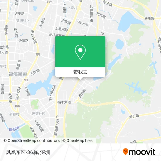 凤凰东区-36栋地图