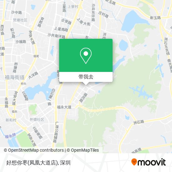 好想你枣(凤凰大道店)地图