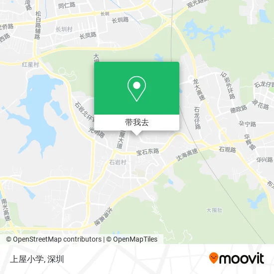 上屋小学地图