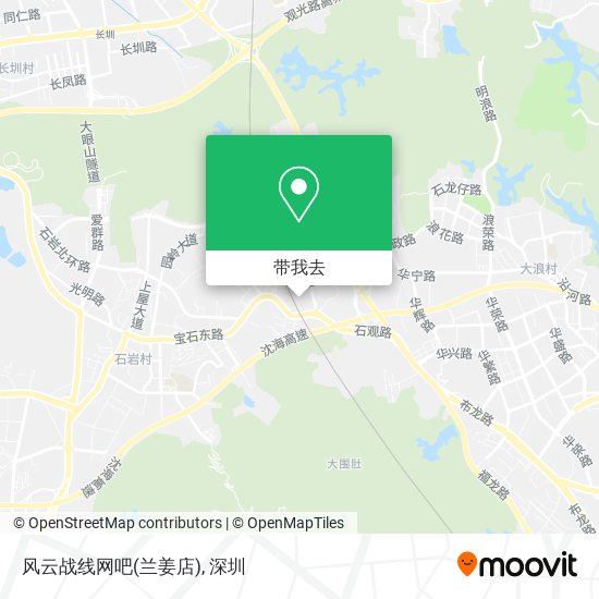 风云战线网吧(兰姜店)地图