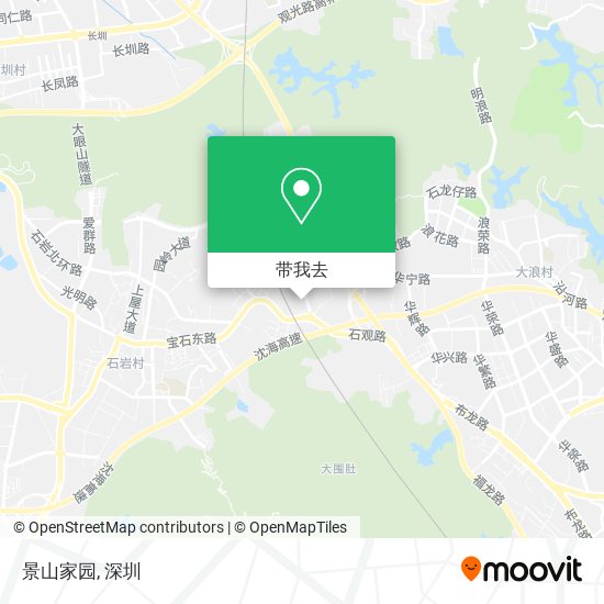 景山家园地图