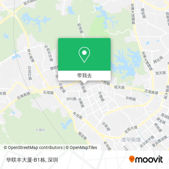 华联丰大厦-B1栋地图