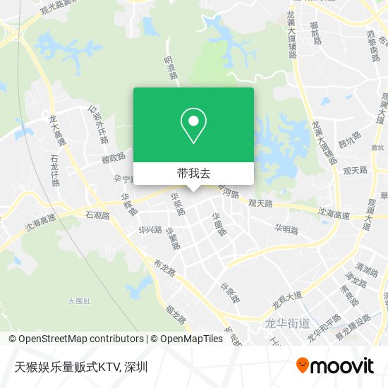 天猴娱乐量贩式KTV地图