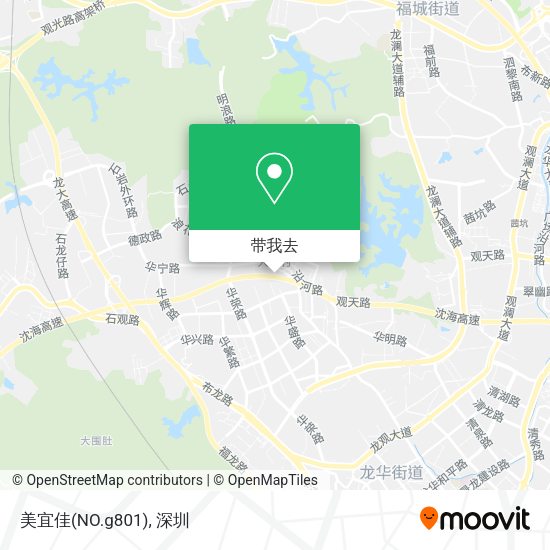 美宜佳(NO.g801)地图