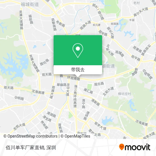 佰川单车厂家直销地图