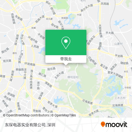 东琛电器实业有限公司地图