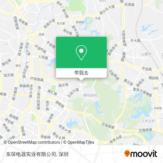 东琛电器实业有限公司地图