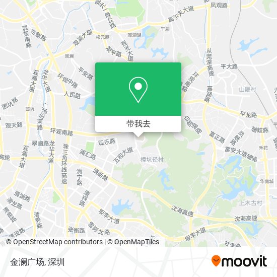 金澜广场地图