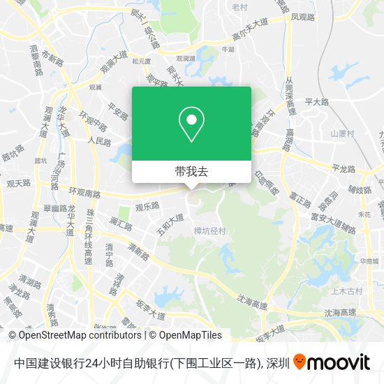 中国建设银行24小时自助银行(下围工业区一路)地图