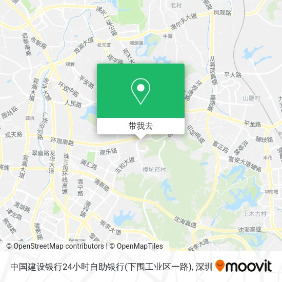 中国建设银行24小时自助银行(下围工业区一路)地图