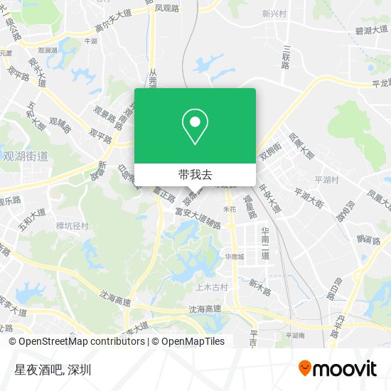 星夜酒吧地图