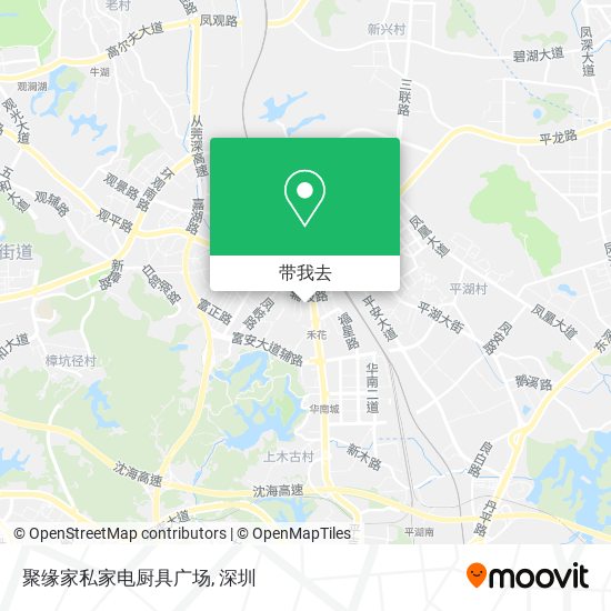 聚缘家私家电厨具广场地图