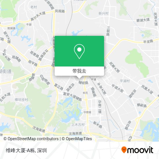 维峰大厦-A栋地图
