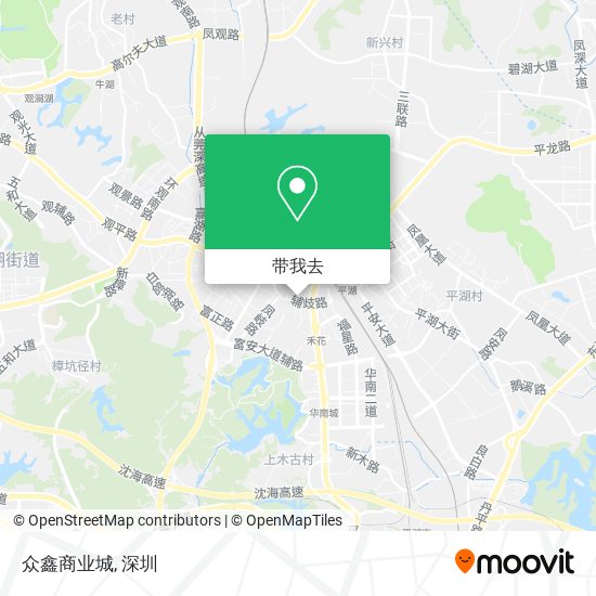 众鑫商业城地图