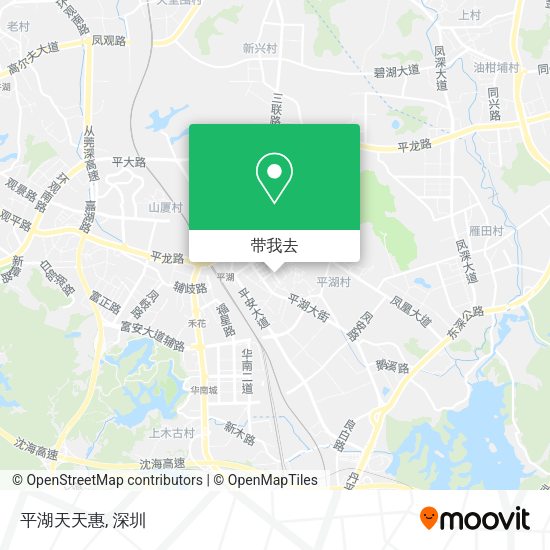 平湖天天惠地图