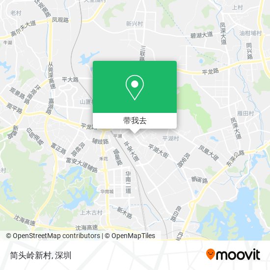 简头岭新村地图