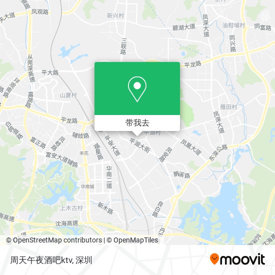 周天午夜酒吧ktv地图