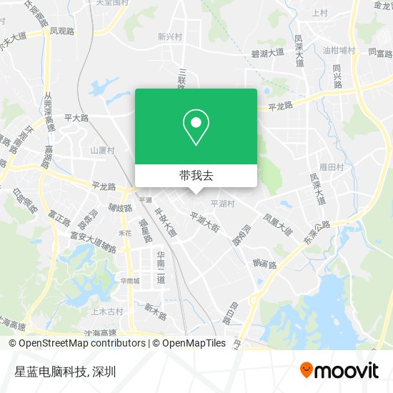 星蓝电脑科技地图