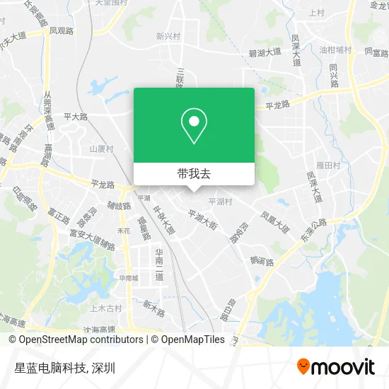 星蓝电脑科技地图