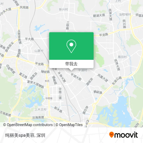 纯丽美spa美容地图