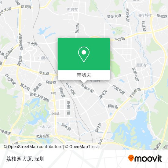 荔枝园大厦地图