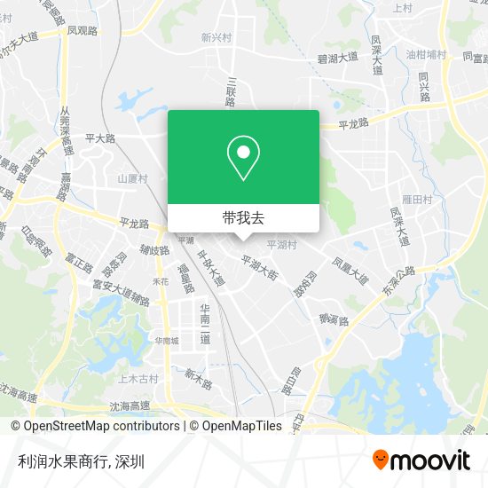 利润水果商行地图