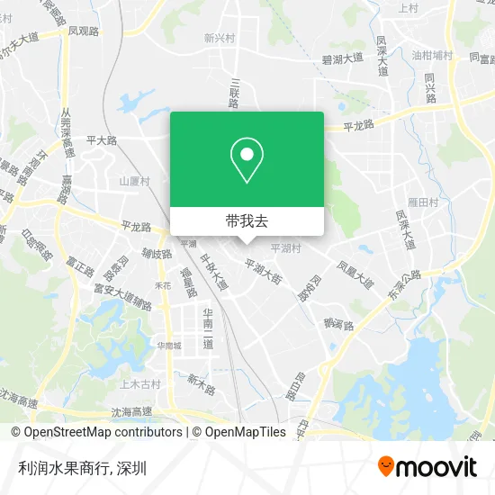 利润水果商行地图