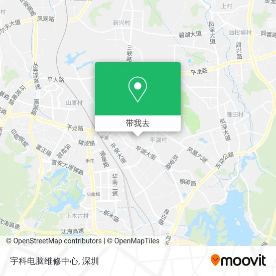 宇科电脑维修中心地图