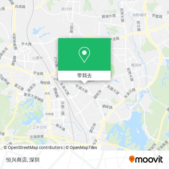 恒兴商店地图