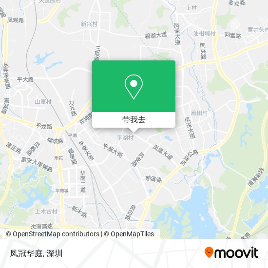 凤冠华庭地图